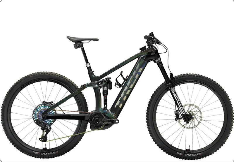Trek Rail 9.9 xx1 AXS Electric Full Suspension Mountain Bike 2023 in Prismatic
